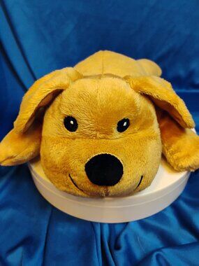Melissa & Doug Tan Beige Puppy Dog 10" Plush Laying